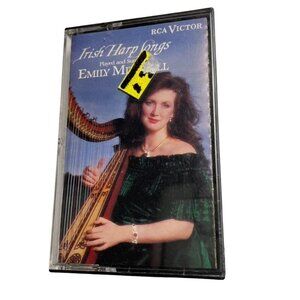 Vintage Irish Harp Songs Emily Mitchell Audio Music Cassette 1989
